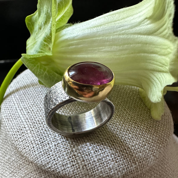 Light Pink Tourmaline Ring