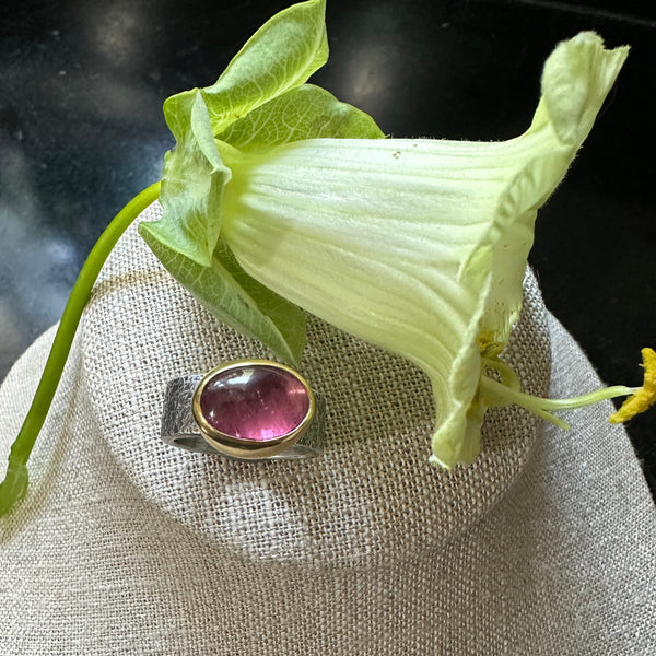 Light Pink Tourmaline Ring