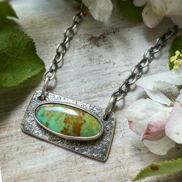 Vertice Necklace with Kingman Turquoise