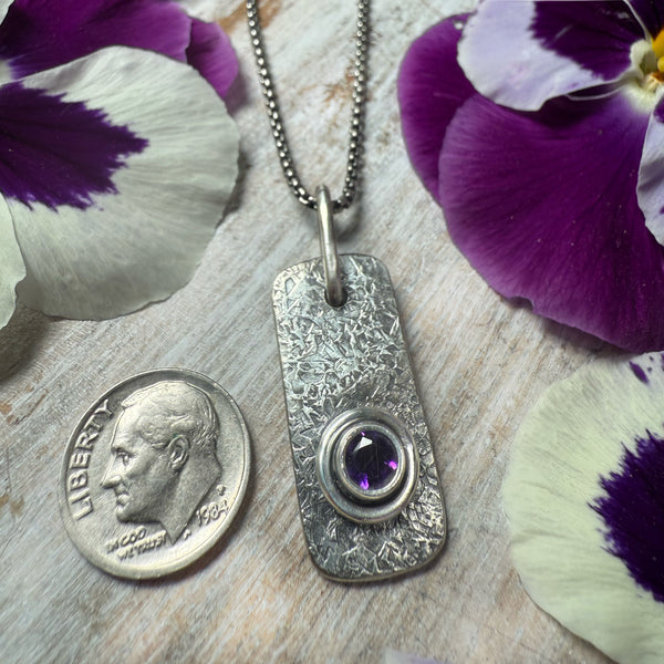 Vertice deep purple Amethyst