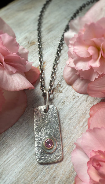 Vertice Pink Tourmaline 18k Setting