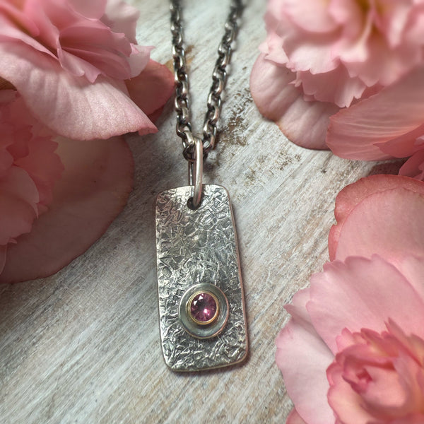 Vertice Pink Tourmaline 18k Setting