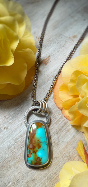 Elemental Turquoise  Necklace 2.0