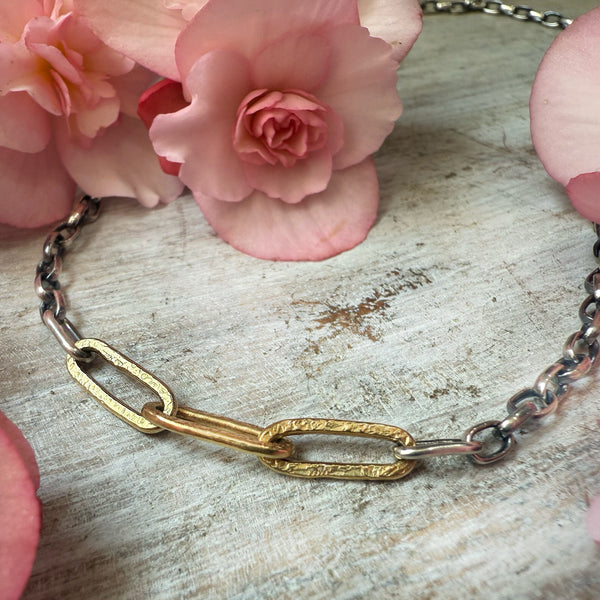 Paperclip Strength Links 18K Gold