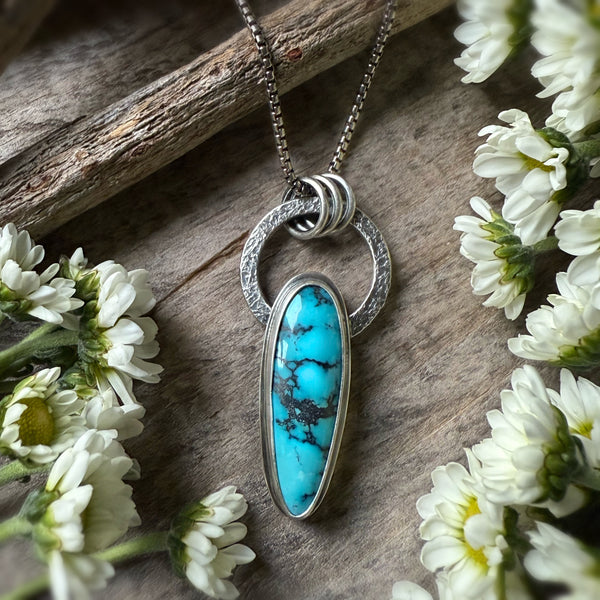 Elemental Cloud Mountain Turquoise Necklace 2.0