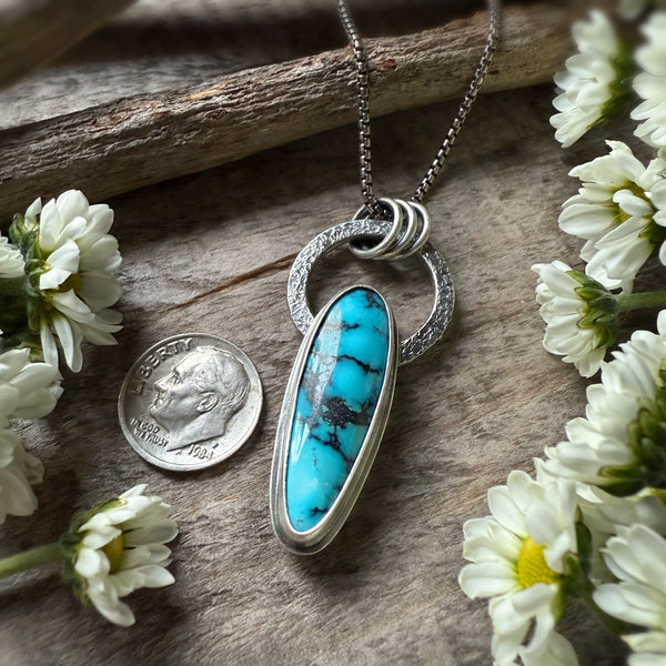 Elemental Cloud Mountain Turquoise Necklace 2.0