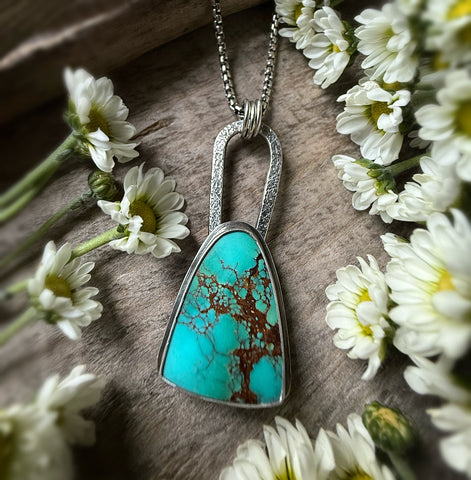 Elemental Turquoise Long Necklace