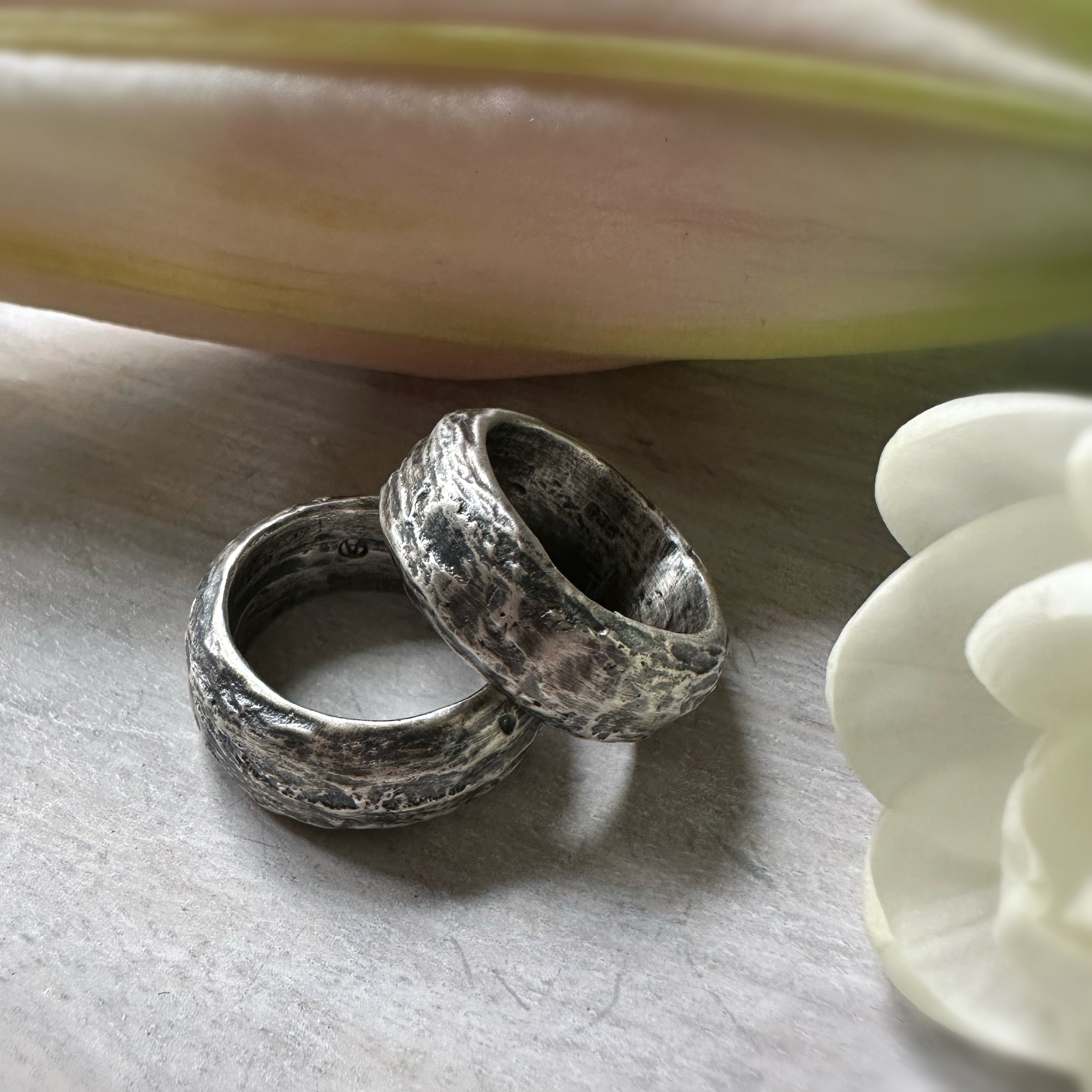 Rugged Men's Rings & Hand Forged Jewelry in Maine | Circle Stone Designs
