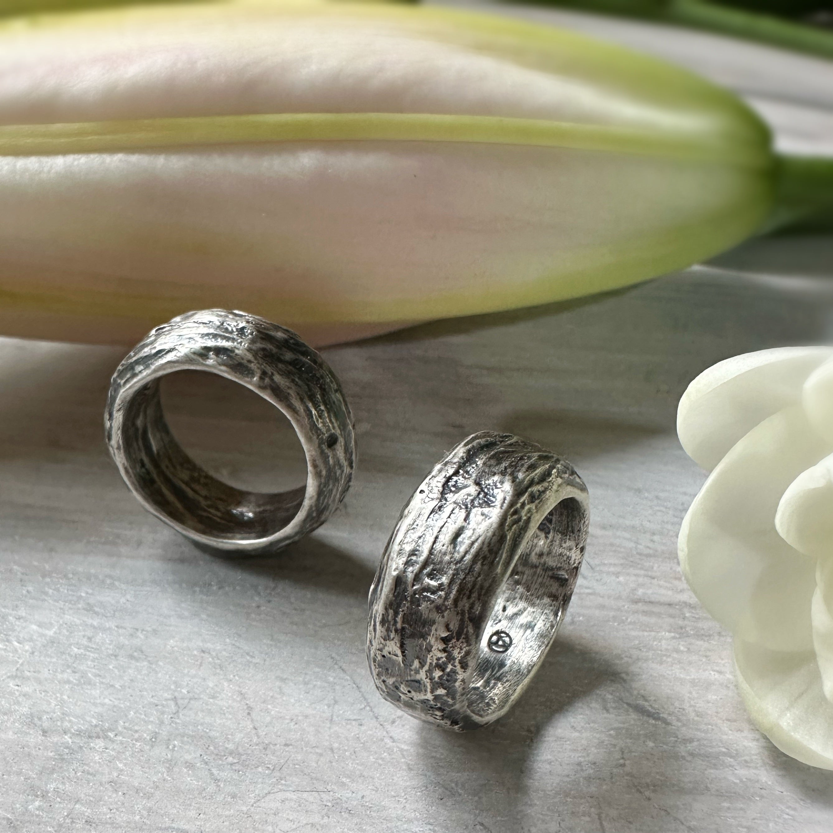 Rugged Men's Rings & Hand Forged Jewelry in Maine | Circle Stone Designs