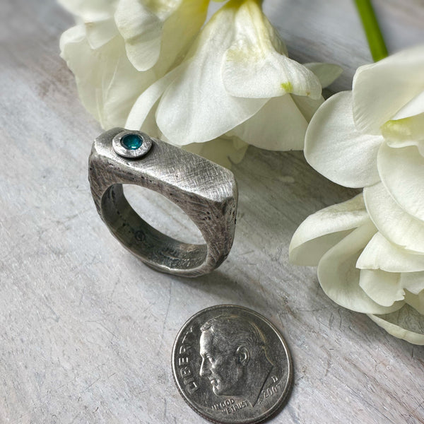 EV 1.5 Ring w/London Blue Topaz