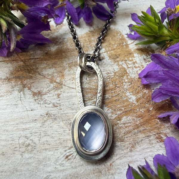 Chalcedony Talisman Necklace