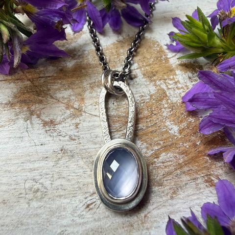 Chalcedony Talisman Necklace