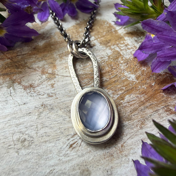 Chalcedony Talisman Necklace