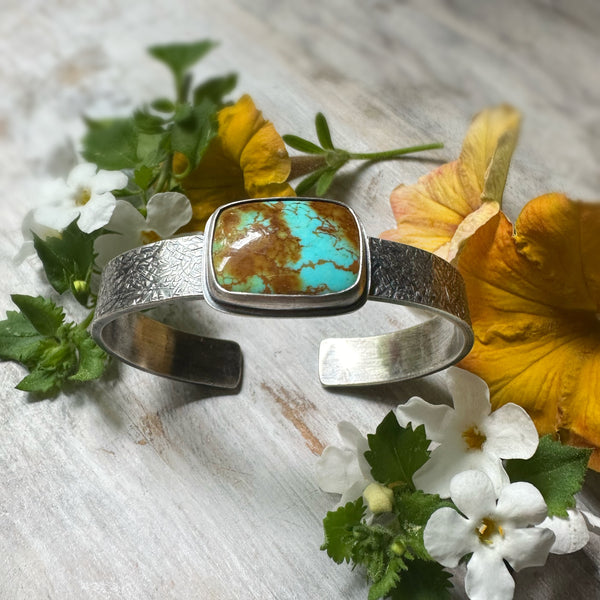 Kingman Turquoise Mediumf Flat Cuff