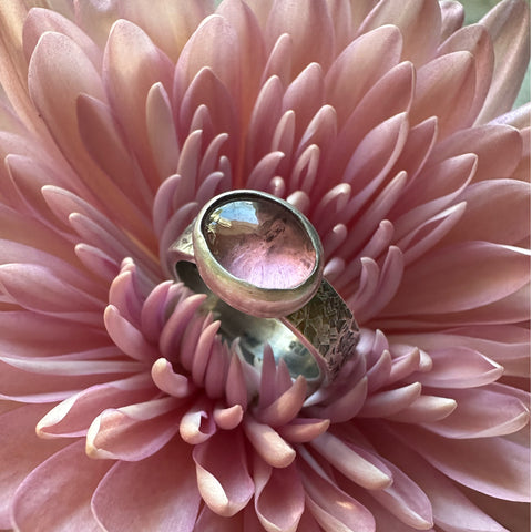 Light Pink Tourmaline Ring