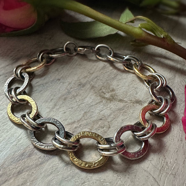 Chunky Oval Links Bracelet