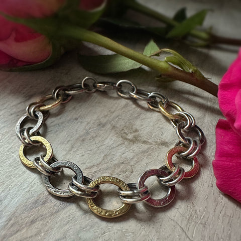 Chunky Oval Links Bracelet