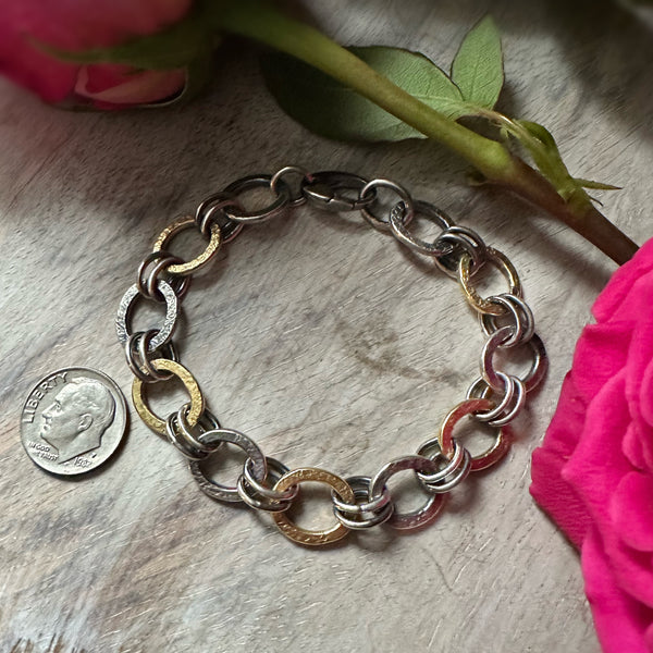 Chunky Oval Links Bracelet