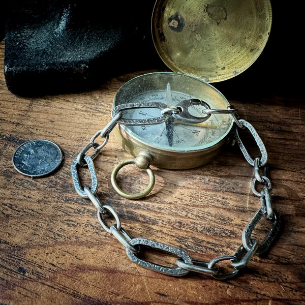 Paperclip Links Bracelet Silver