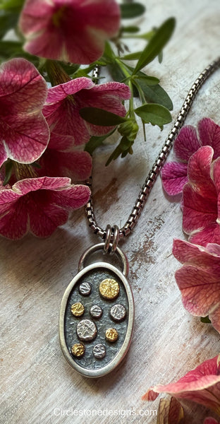 Oblong Rondel Warrior Medallion