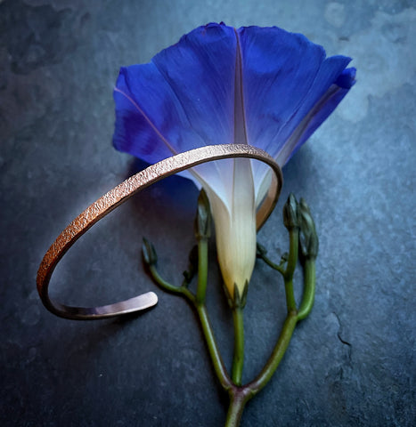 Simple Thin Cuff Rose Gold Cuff