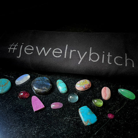 Organic Unisex Jewelry Bitch T-Shirt