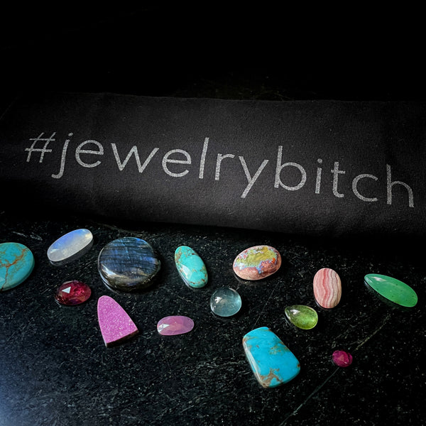 Women's Sculpted Jewelry Bitch T-Shirt