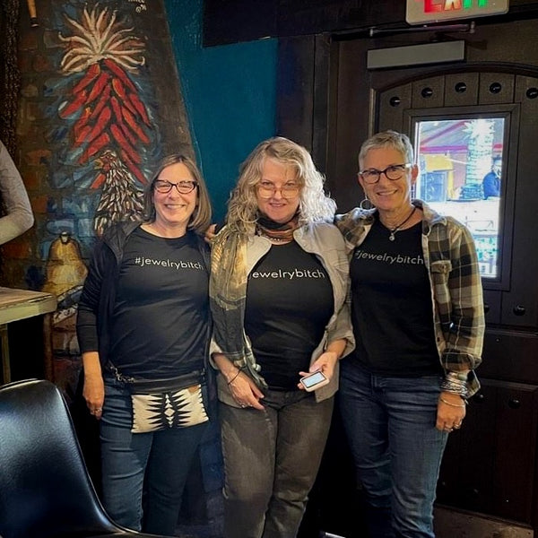 Women's Sculpted Jewelry Bitch T-Shirt